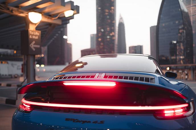 Аренда Porsche 911 Targa 4S в Дубае - фото 5