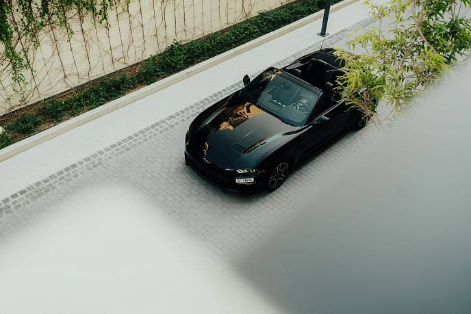Аренда Ford Mustang 2021 Black в Дубае - фото 4