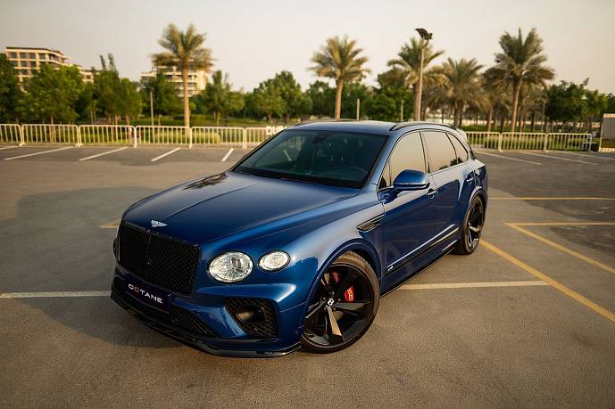 Аренда Bentley Bentayga (blue) в Дубае - фото 5