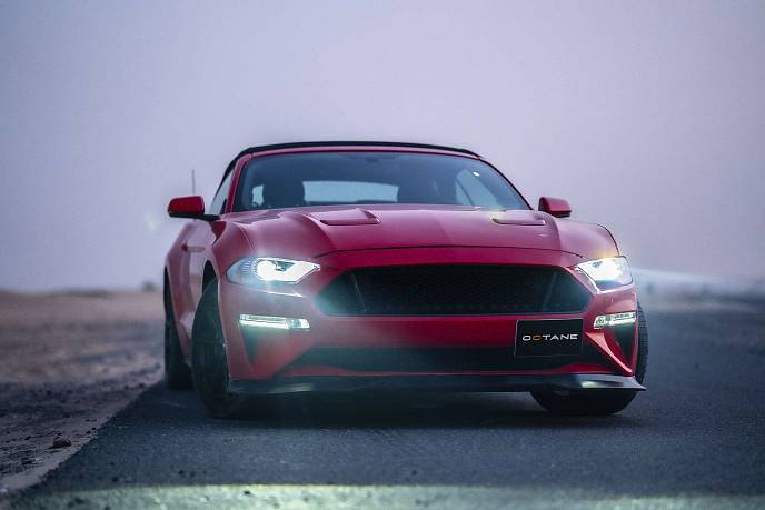 Аренда Ford Mustang Convertible GT Premium в Дубае - фото 3