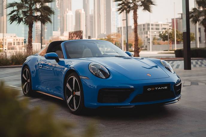Аренда Porsche 911 Targa 4S в Дубае - фото 2